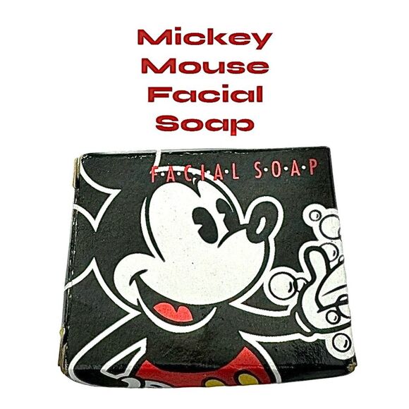 Disney World Disneyland Resorts Bath Soap Bar NIB Mickey Mouse Vintage - Picture 1 of 5